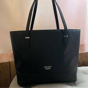 Guess Black Shoulder Tote Bag